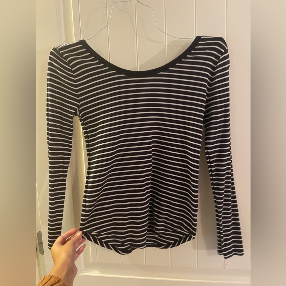 Loft Long Sleeve Striped Shirt